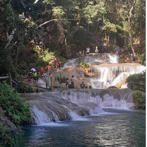 Tranvía en Huatulco